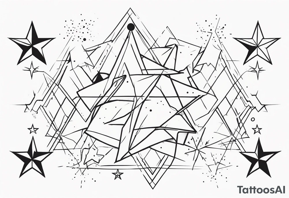 Stars tattoo idea