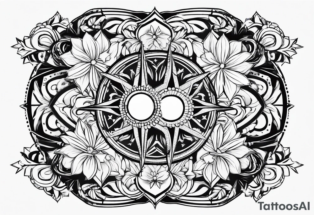 linework
stars tattoo idea