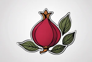 strength, small, nuanced, pomegranate, elegant, armenian, foxtail tattoo idea