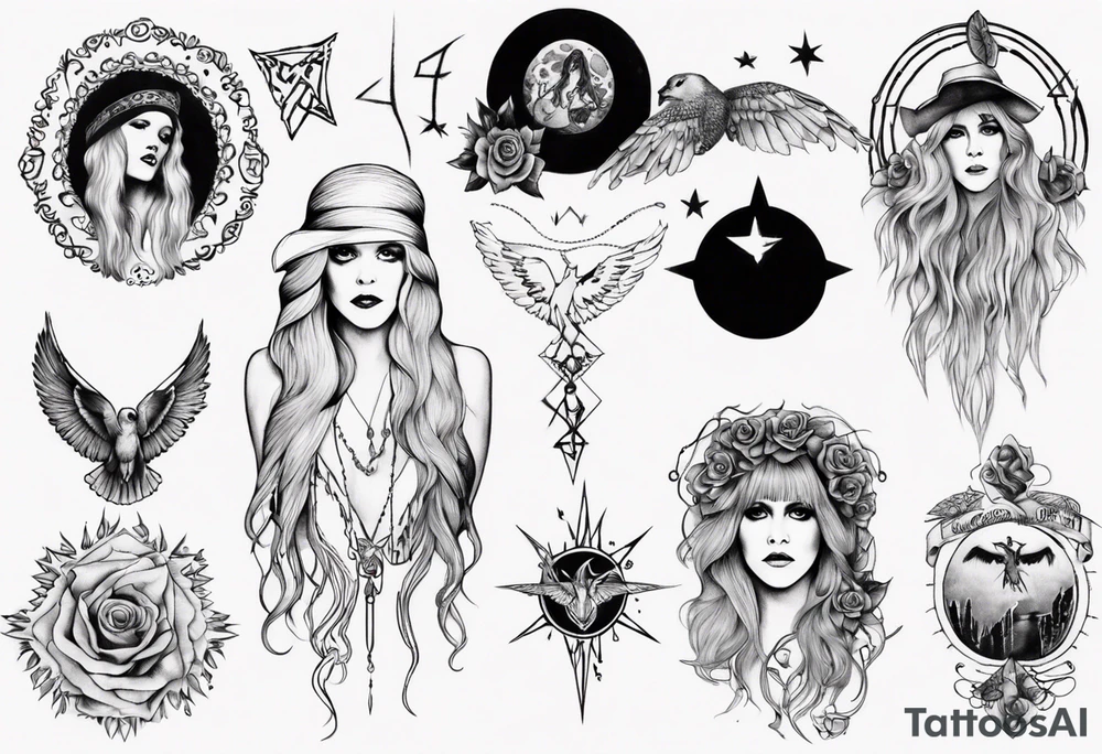 stevie nicks tattoo idea