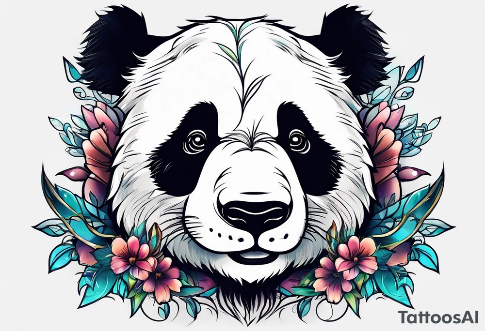 panda tattoo idea
