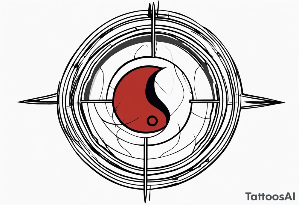 sasuke curse mark and sharingan tattoo idea