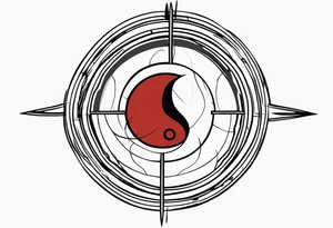 sasuke curse mark and sharingan tattoo idea