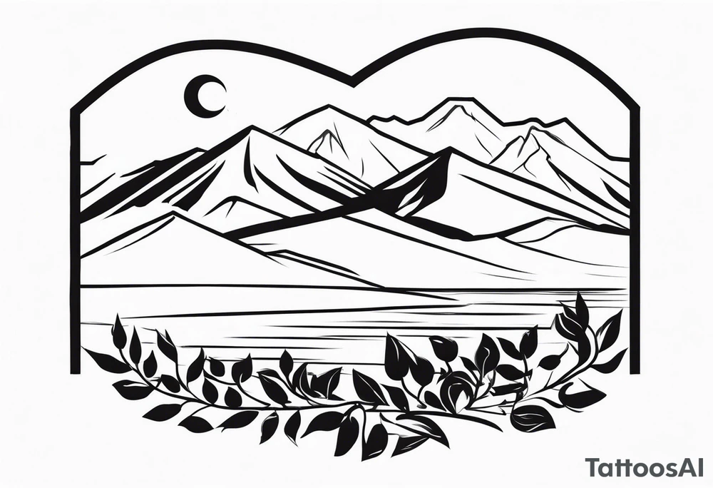 Kyrgyzstan tattoo idea