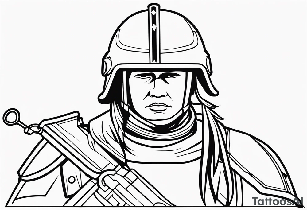 Lithuanian soldier tattoo idea