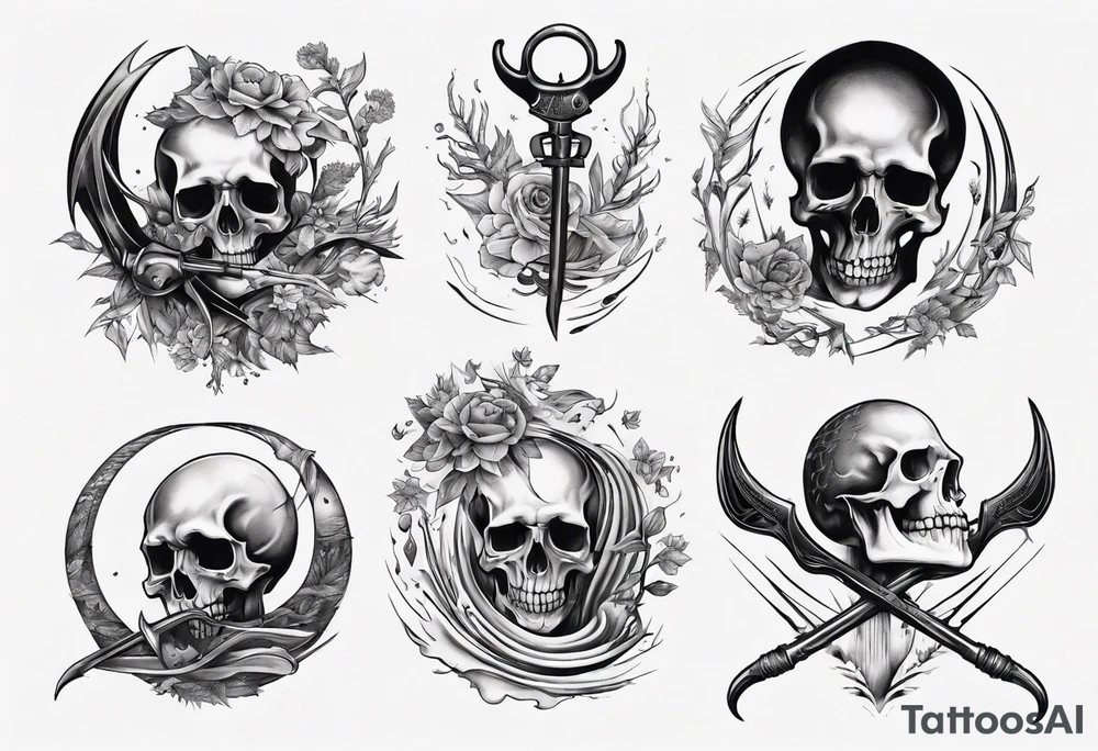 scythe tattoo idea