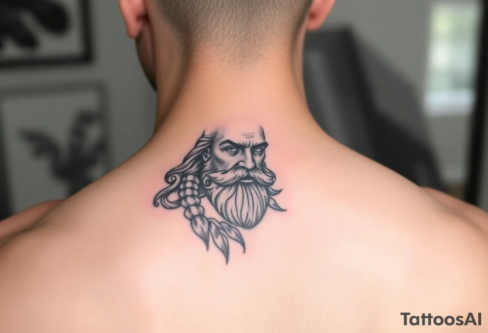 poseidon tattoo idea