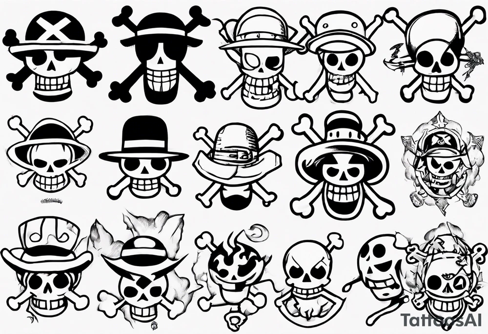 ONE PIECE tattoo idea