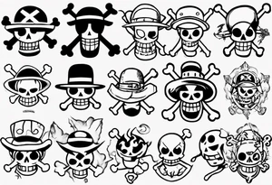 ONE PIECE tattoo idea