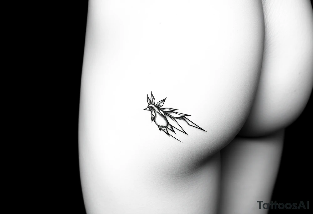 Female, thigh, sexy tattoo idea