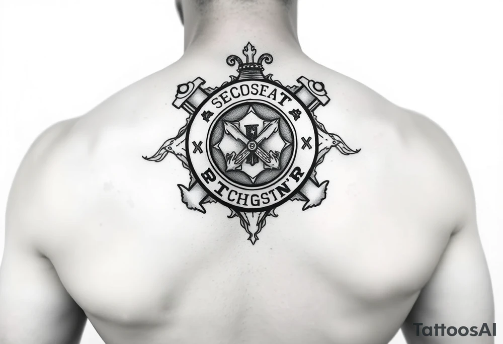 Coast guard daughter hero strength protection tattoo idea