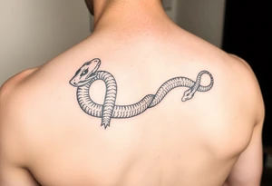 snake around wrist tattoo idea