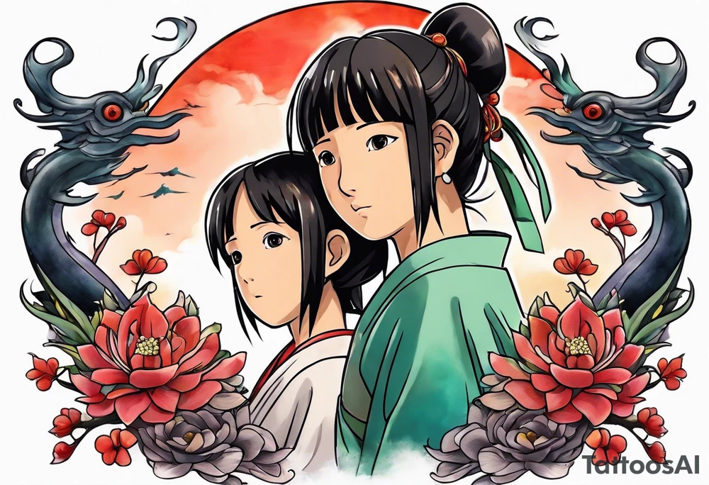 Spirited away tattoo idea