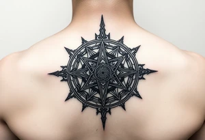 Sigil of trancendence and higher dimensional awakening tattoo idea