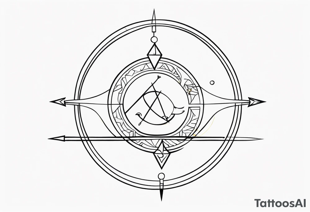 Sagittarius tattoo idea
