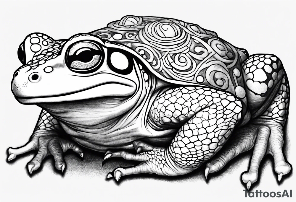 Jiraiya Naruto Gamakichi toad tattoo idea