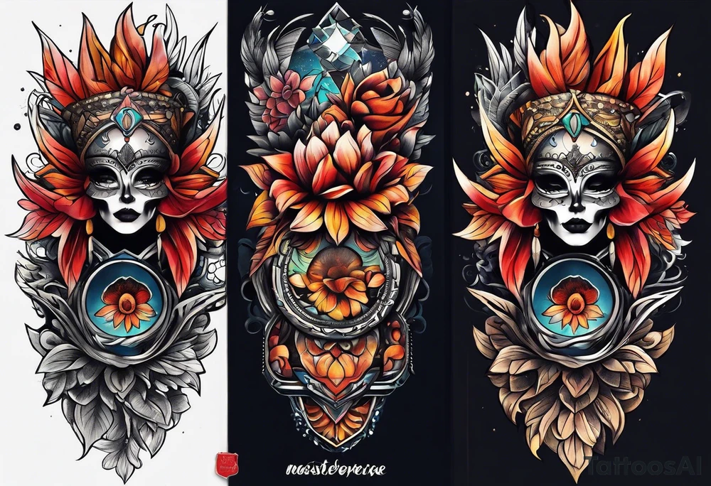 Sleeve tattoo idea
