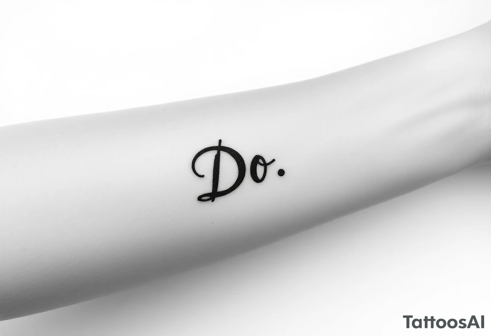 Do bible text tattoo idea