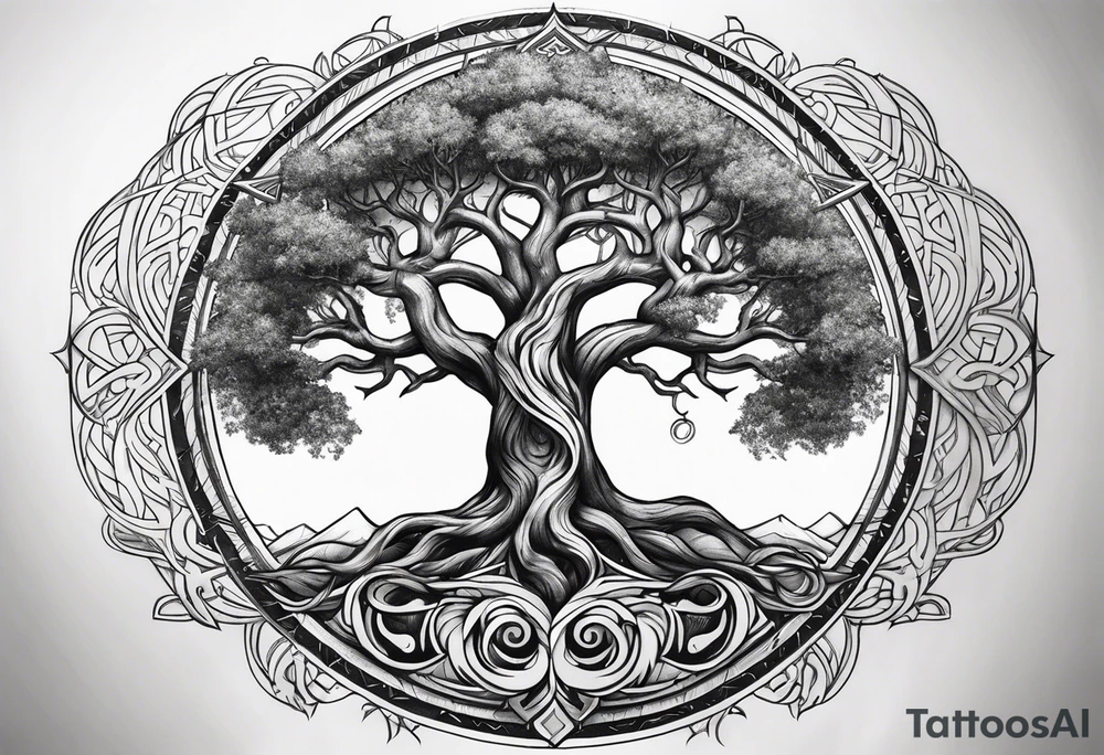 yggdrasil tattoo idea