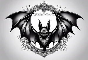 bats tattoo idea