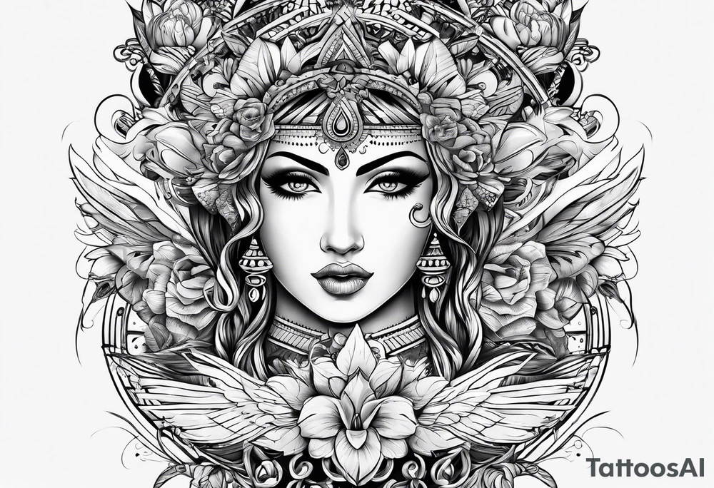 KIVIRANTA text with text ἔρως tattoo idea
