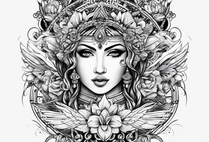 KIVIRANTA text with text ἔρως tattoo idea