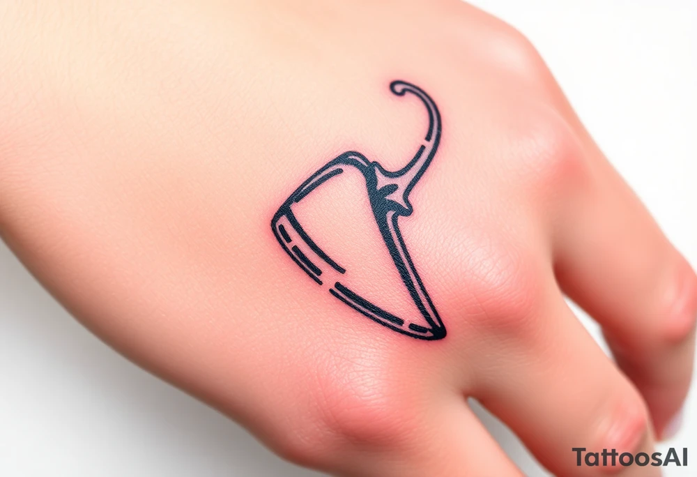 Chili pepper tattoo idea