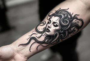 lady medusa tattoo tattoo idea