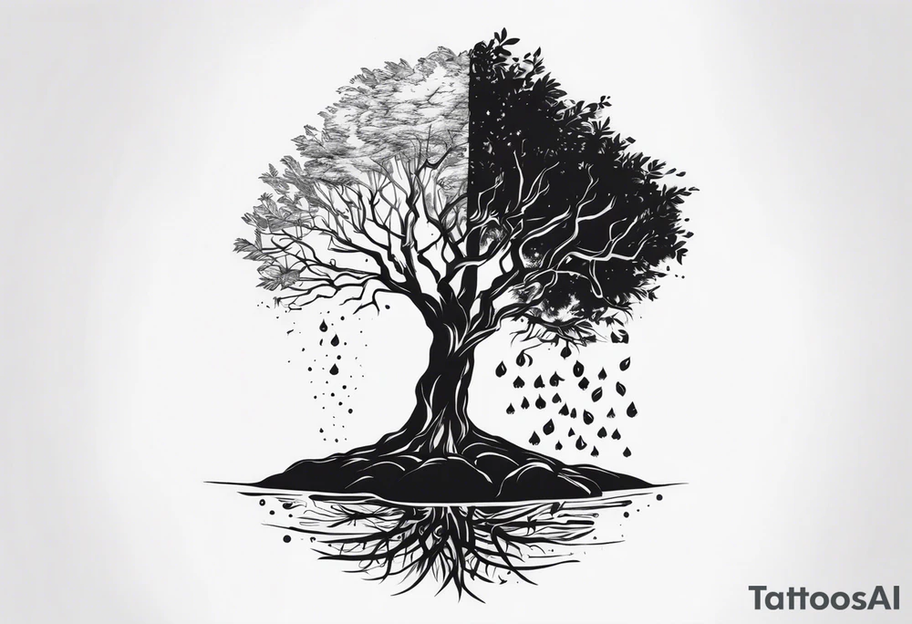 A poison tree tattoo idea