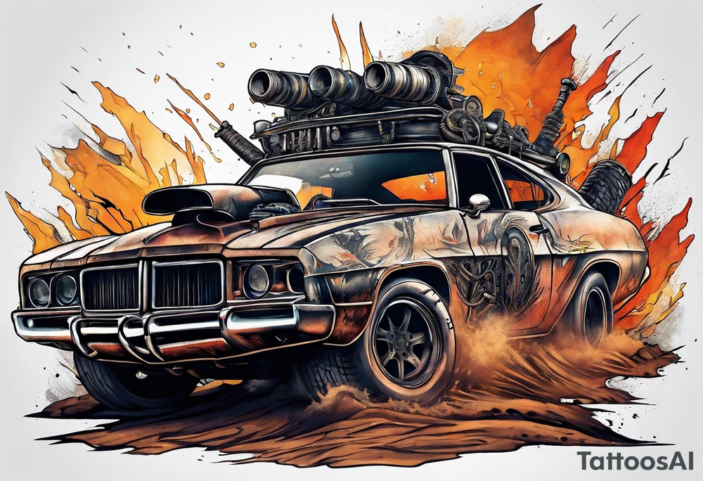Mad max tattoo idea