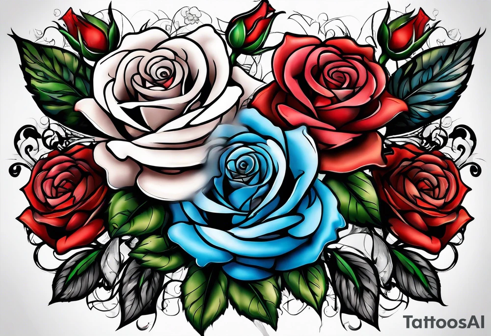 detroit city  , roses , ♍️ tattoo idea