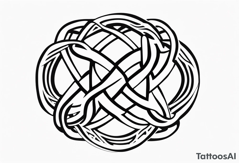 Celtic knot design. tattoo idea