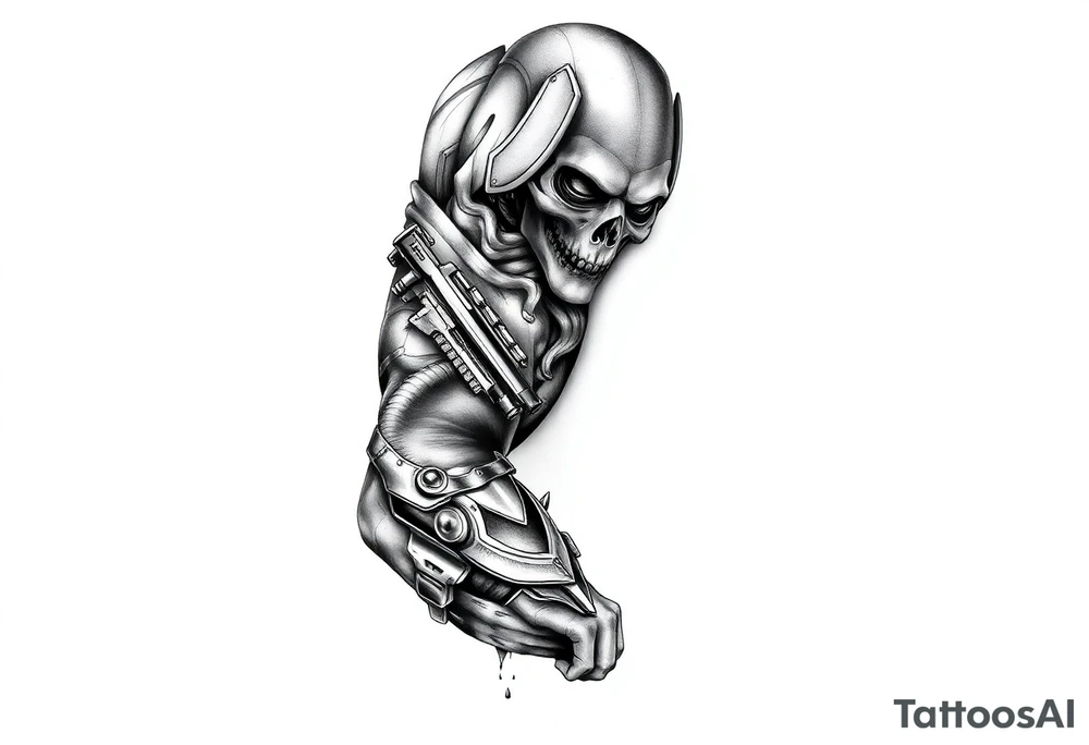 call of duty simon ghost riley tattoo idea