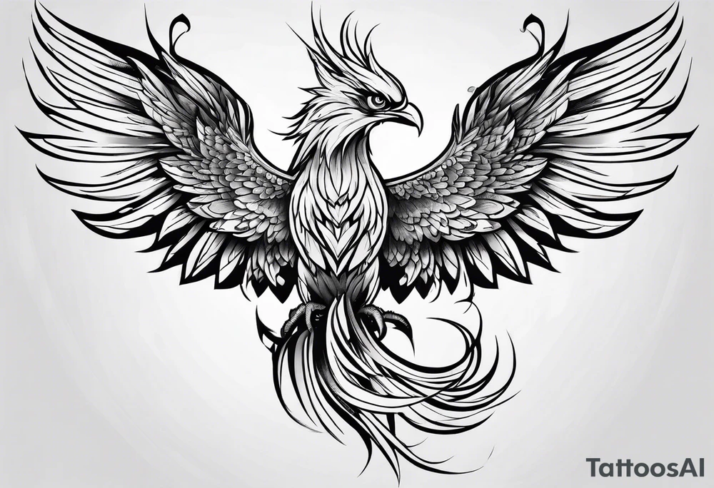 Phoenix tattoo idea