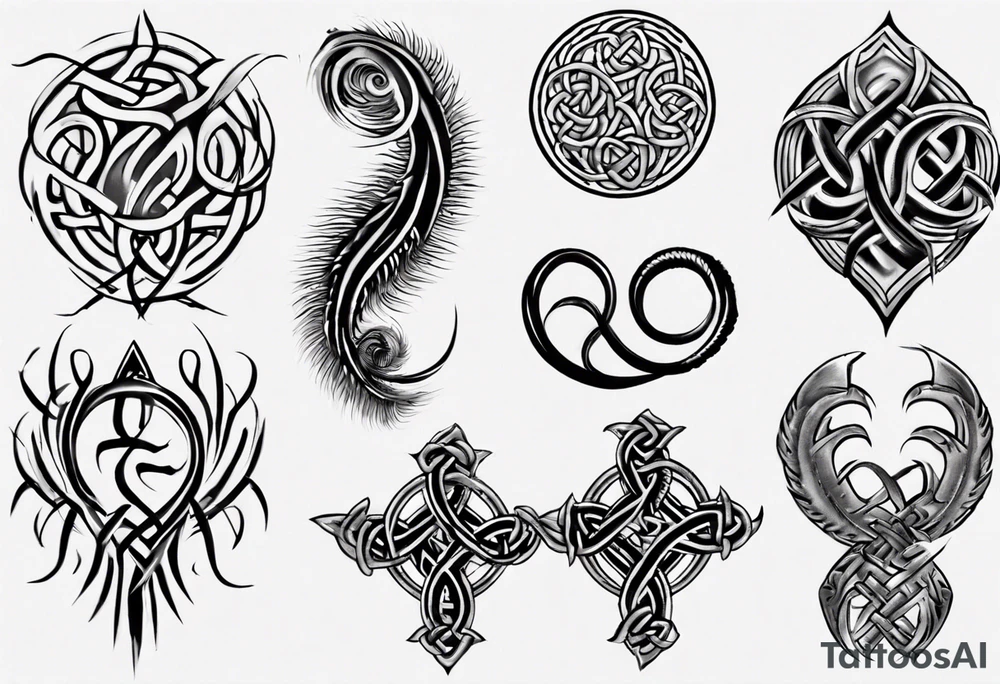 Silver Fern, Celtic knots tattoo idea