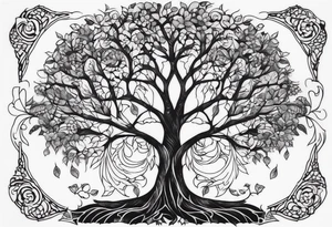 Family Tree tattoo idea