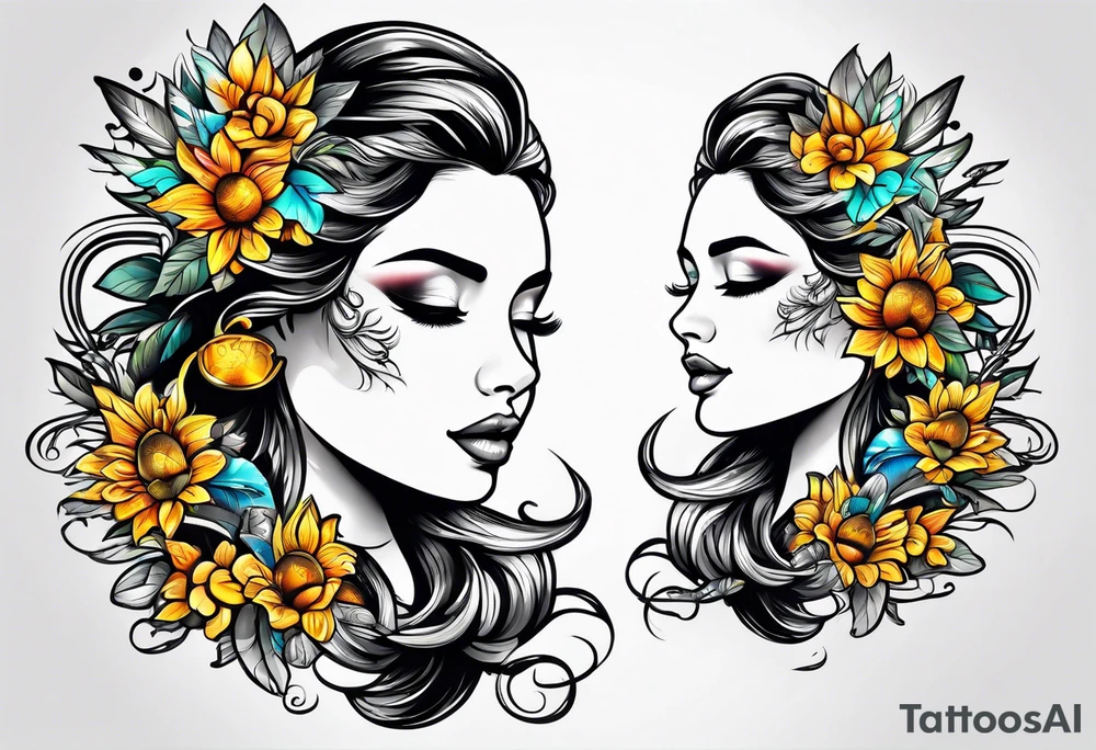 Sunshine tattoo idea