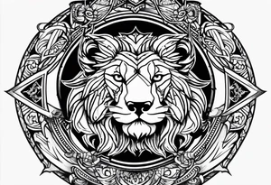 scottish crest tattoo idea