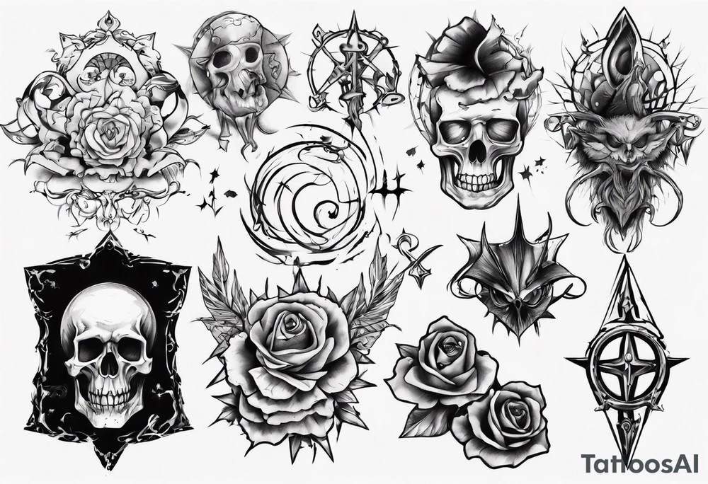 Goth tattoo idea