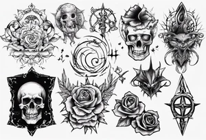 Goth tattoo idea