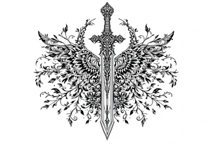 Hecate sword tattoo idea