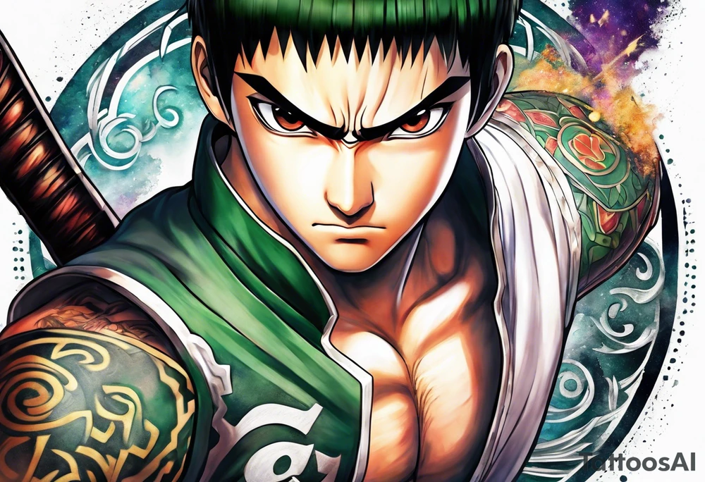 Rock Lee tattoo idea