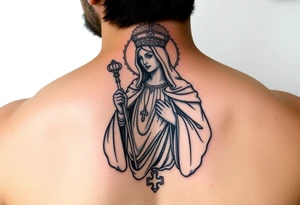 Saint Barbara tattoo idea