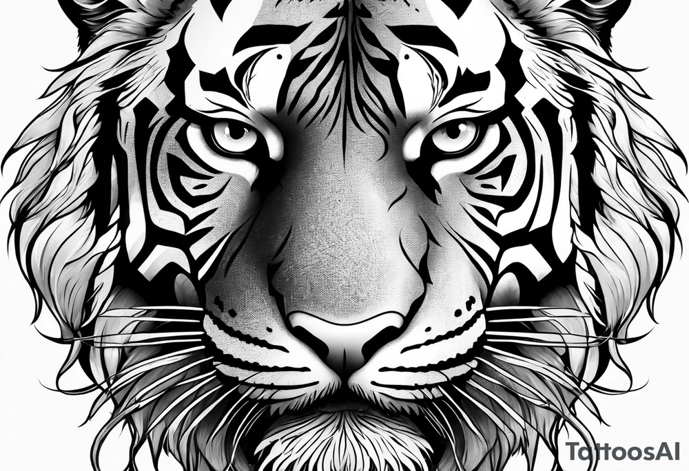 tigerstrips tattoo idea