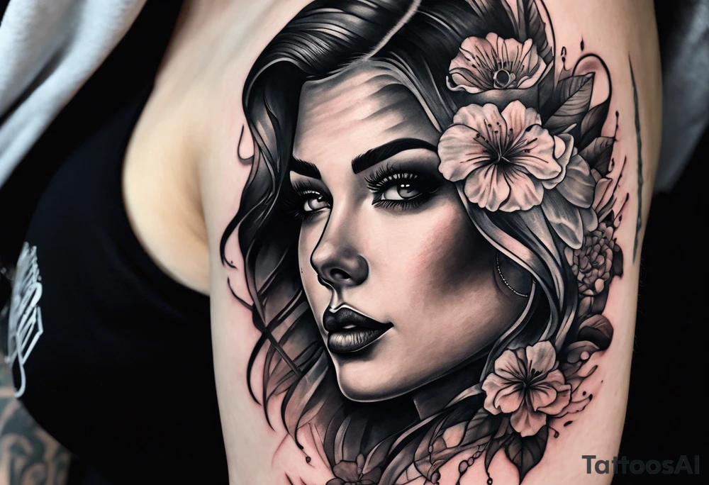 California homage, Bay Area, include icons tattoo idea