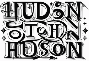 HUDSON
09-09-21 tattoo idea