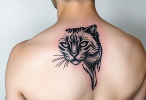 Black Cat tattoo idea
