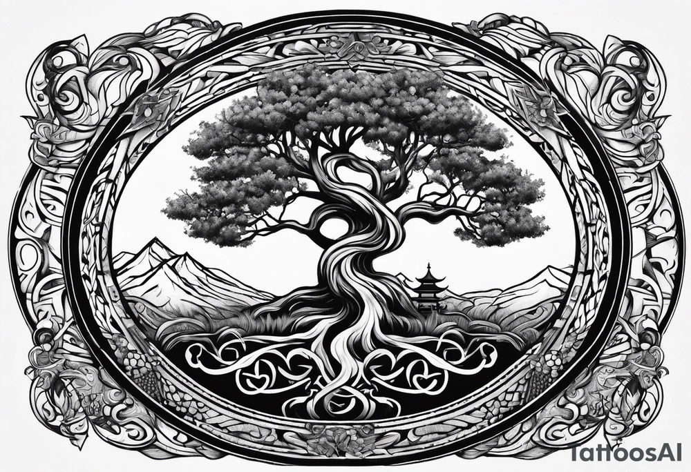 Yggdrasil tattoo idea