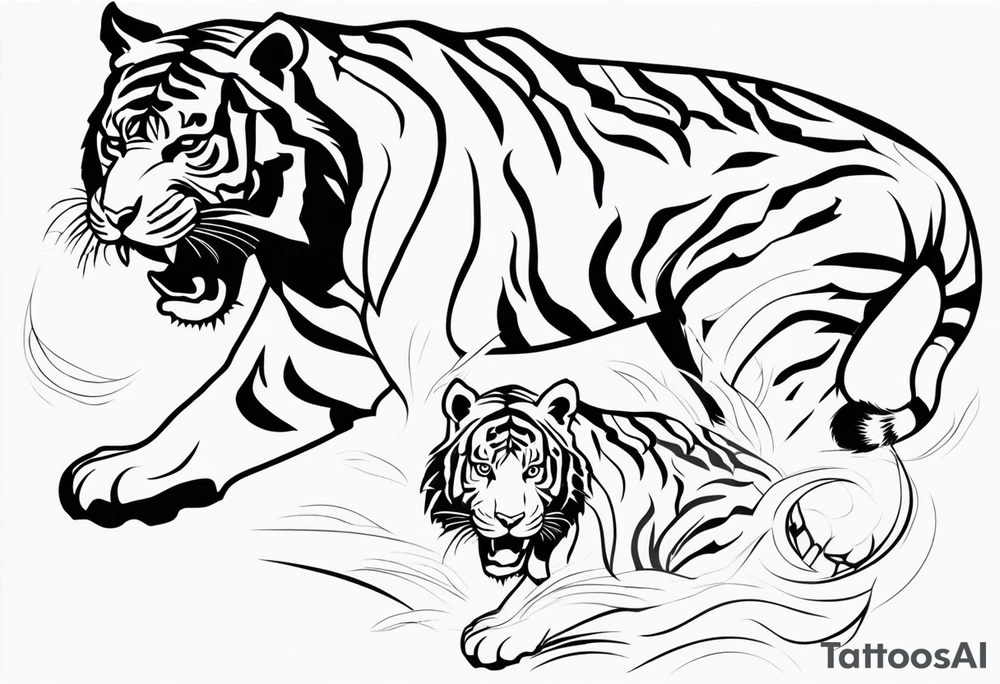 tigers tattoo idea