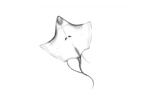 stingray, jellyfish tattoo idea